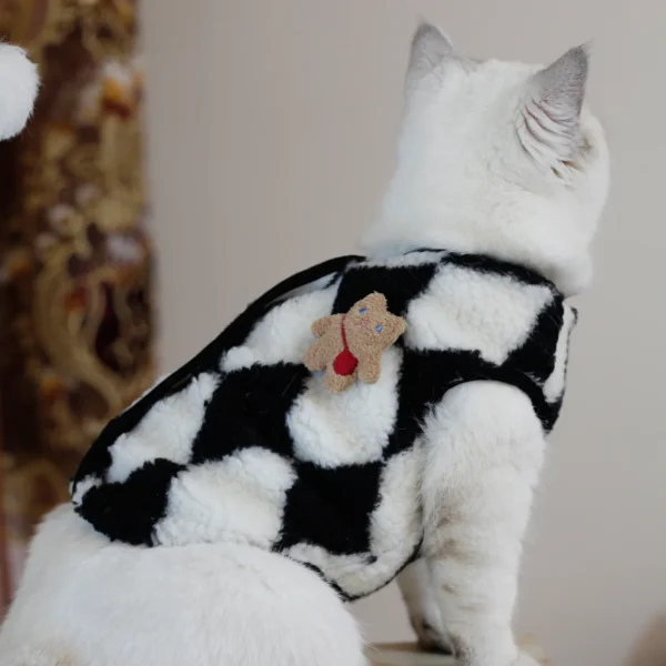 Winter Cat Clothes: Cute Bear Warm Coat for Small Dogs and Cats - Image 2