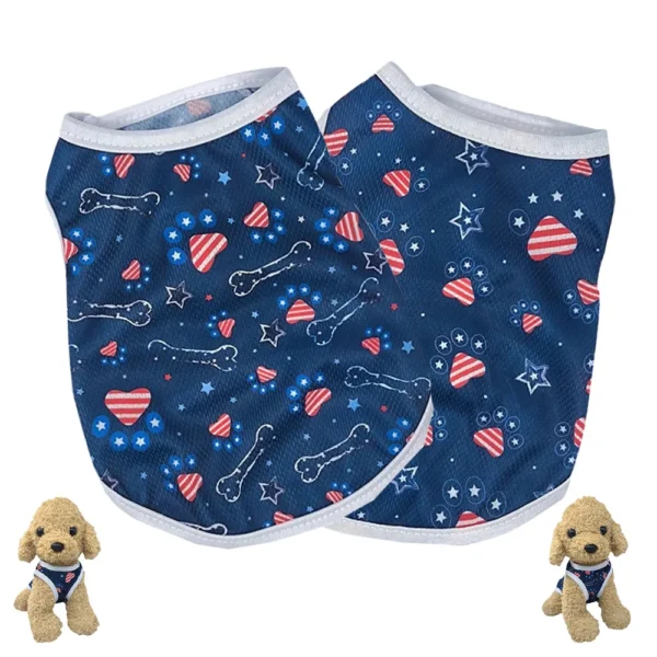 Summer Cat Clothes: Breathable Vest for Small Cats & Dogs