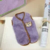 Soft Cozy Cat Clothes Kitten Cardigan Sweater Winter Fleece Jacket For Pets - Image 5